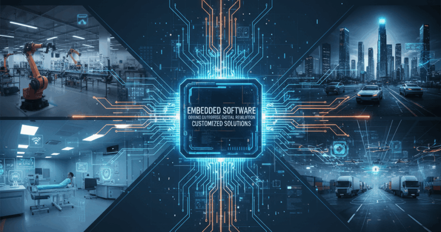Embedded Software Driving Enterprise Digital Revolution with Customized Solutions
